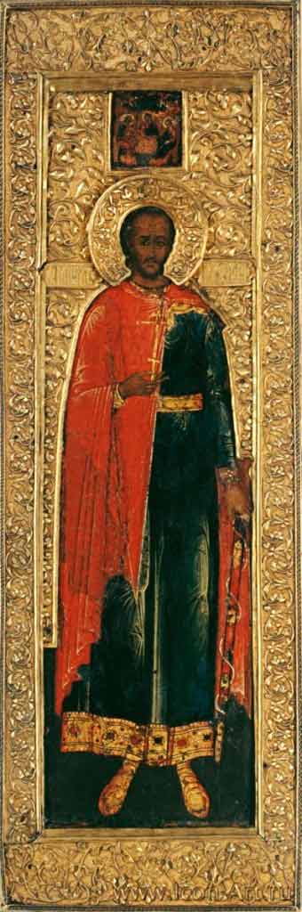 Святой Иоанн Белоградский Мерная икона царевича Ивана Михайловича была написана в 1633 году.