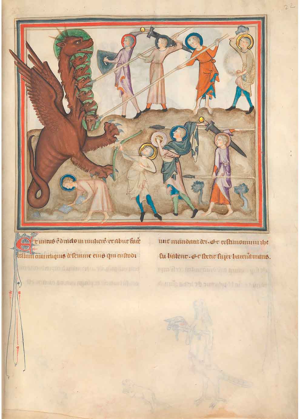 Дракон начинает войну, 1330 год, Нормандия