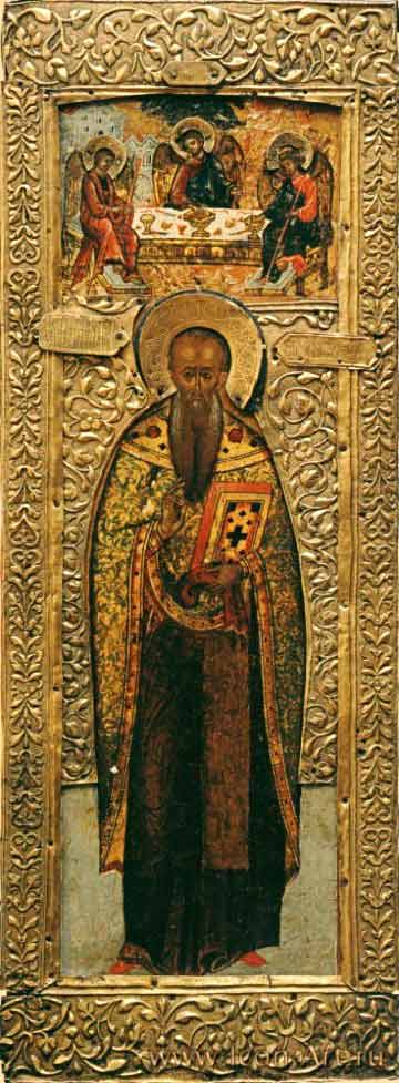 Мерная икона царевича Василия Михайловича была написана в 1639 г. в короткий срок его жизни (14-25 марта), вероятно, к крещению царевича – 22 марта 1639 г.