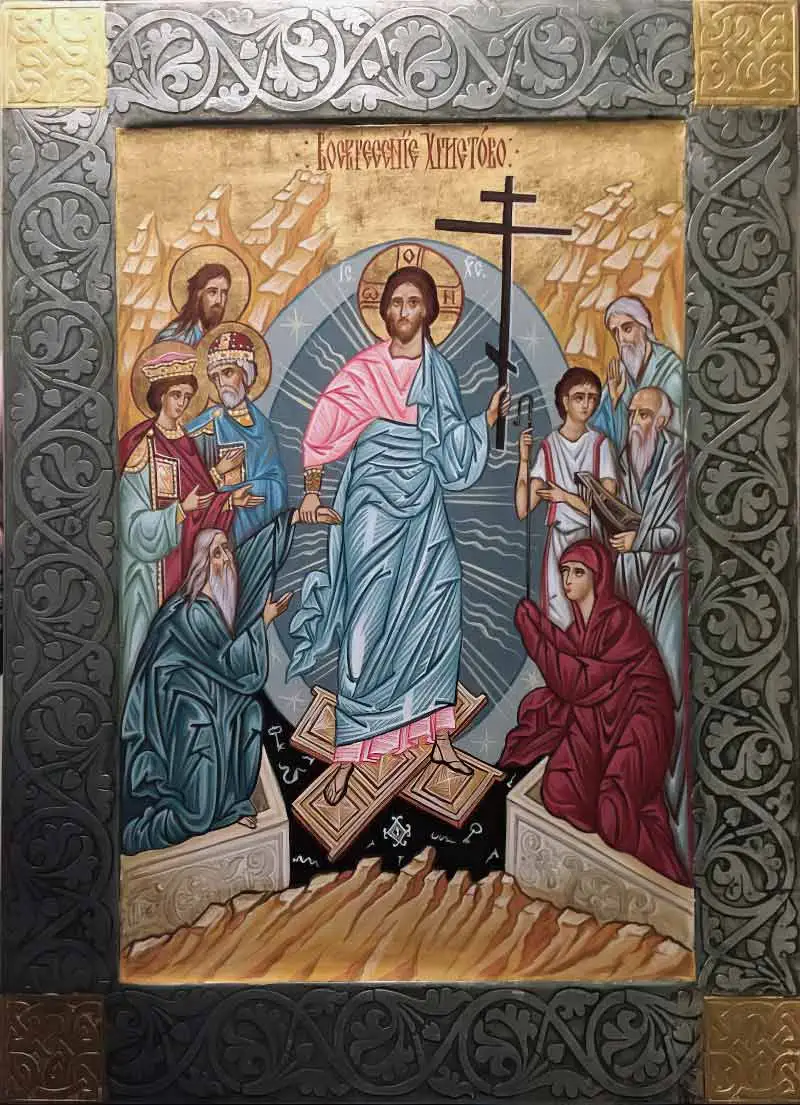 икона Воскресение Христово