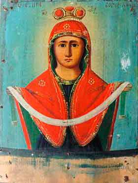 Икона Покров Пресвятой Богородицы Украина
