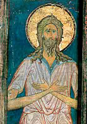 икона Алексий Человек Божий 15 век Дионисий