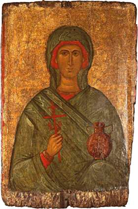 Святая Анастасия Узорешительница, Византия 14- 15  век