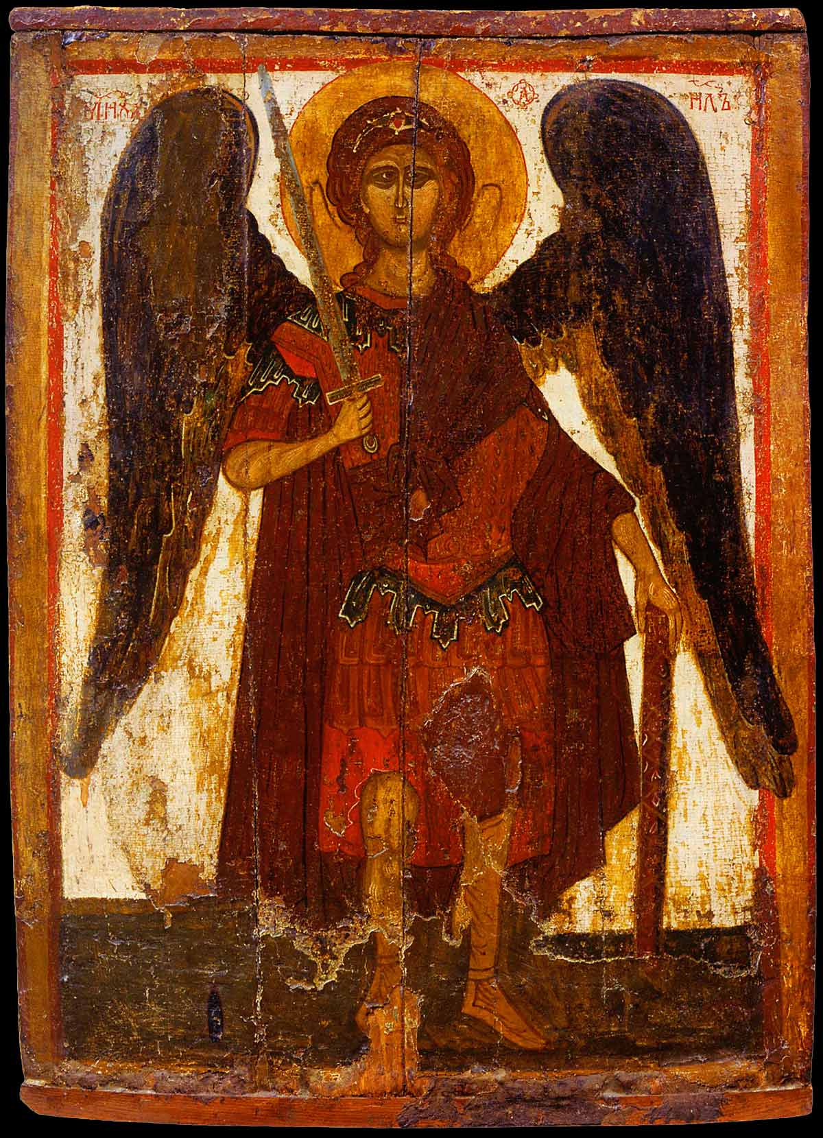 Икона Архангел Михаил 14 век Тверь