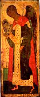 Архангел Гавриил икона 15 века Андрей Рублёв