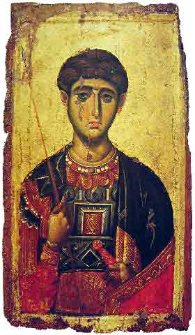 Святой великомученик Димитрий Солунский, Афон