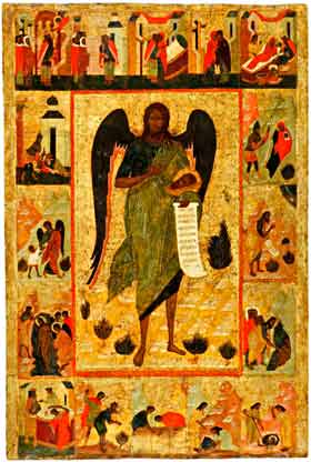 Иоанн Креститель, Ангел пустыни