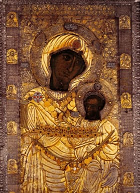 Икона Божьей Матери «Иверская- Портайтисса»