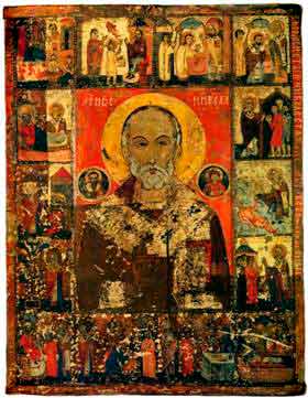 Святой Николай с житием