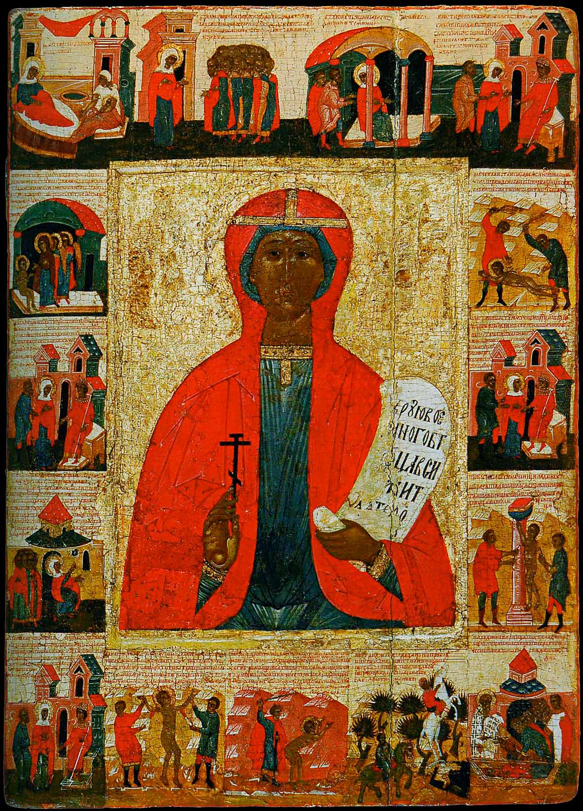 Икона Параскева Пятница 16 век Тверь