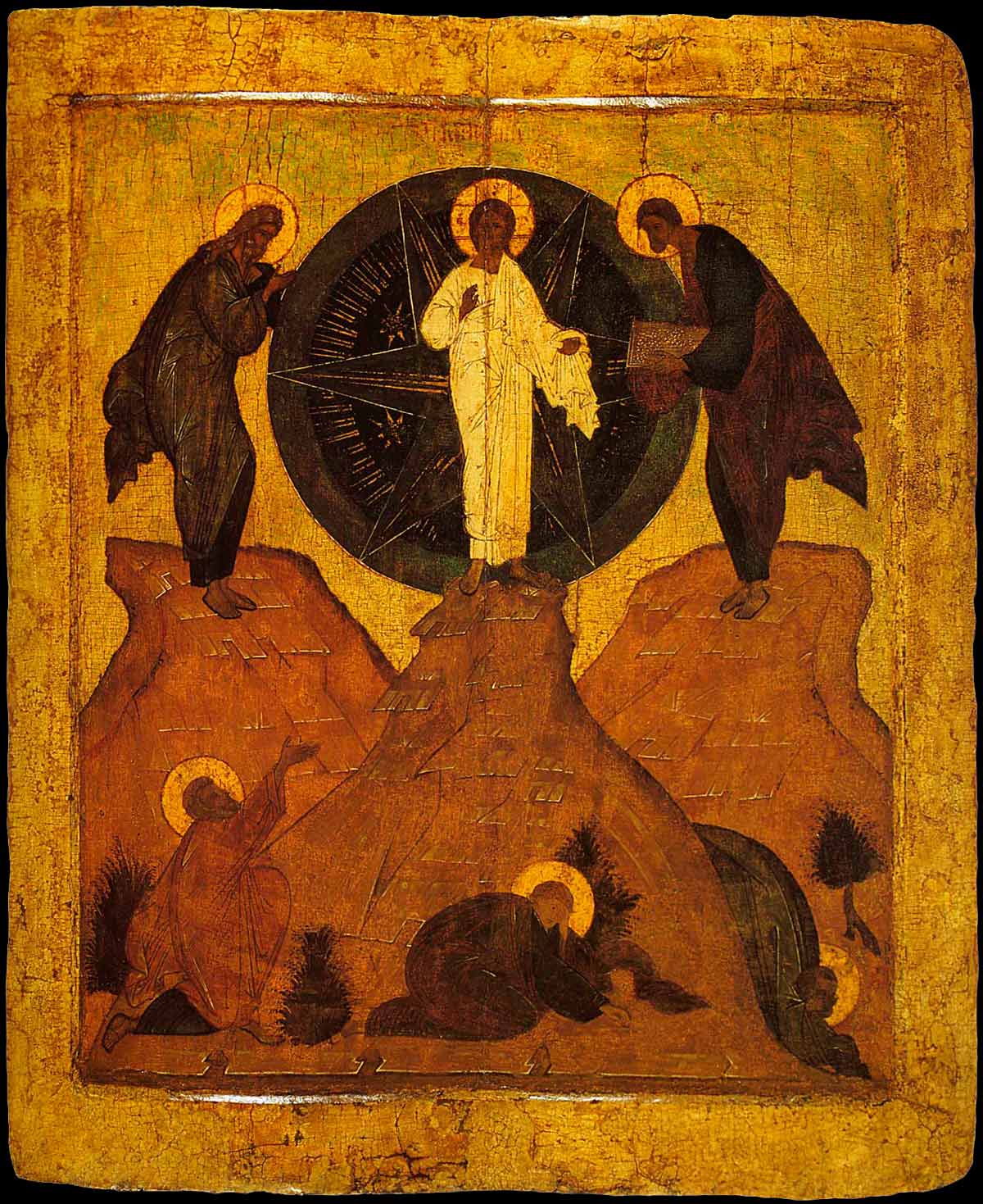 Икона Преображение Господне 16 век Тверь