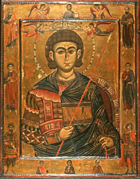 Святой Прокопий Кесарийский, Монастырь Св. Екатерины