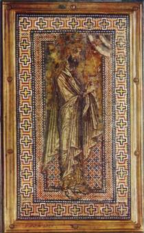 Мозаичная икона. Пророк Самуил