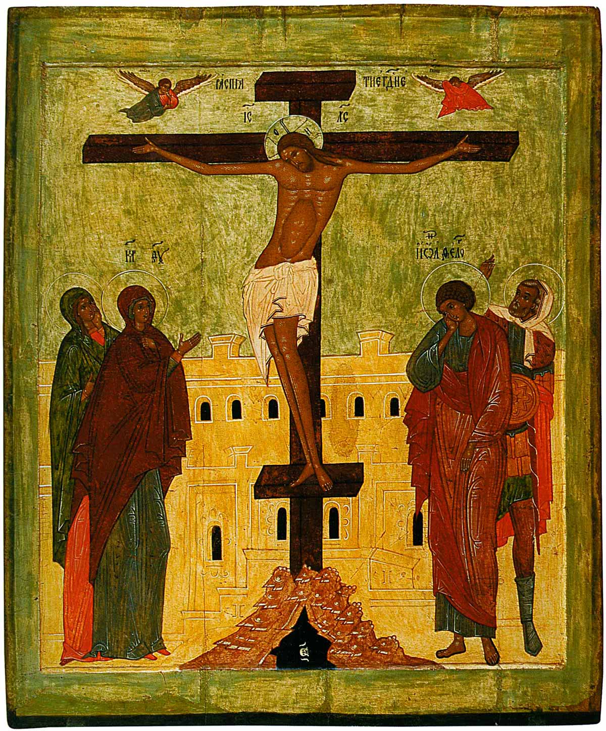 Икона Распятие Господне 16  век Вологда