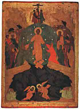 икона Сошествие во Ад 15 век Дионисий