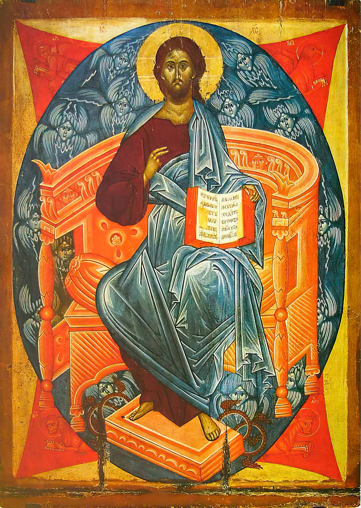 Икона Спас в Силах 15 век Тверь