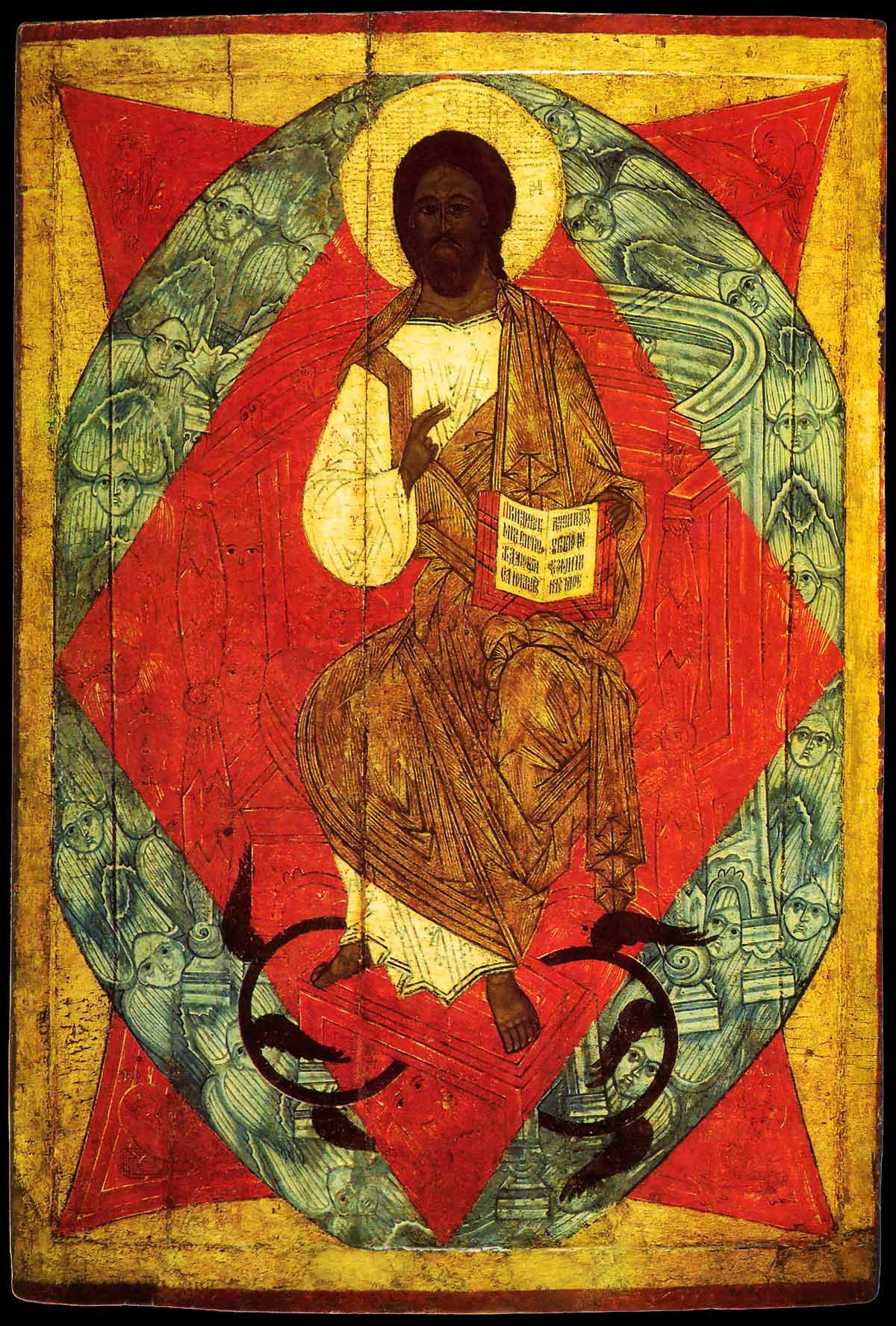 Икона Спас в Силах 16 век Тверь