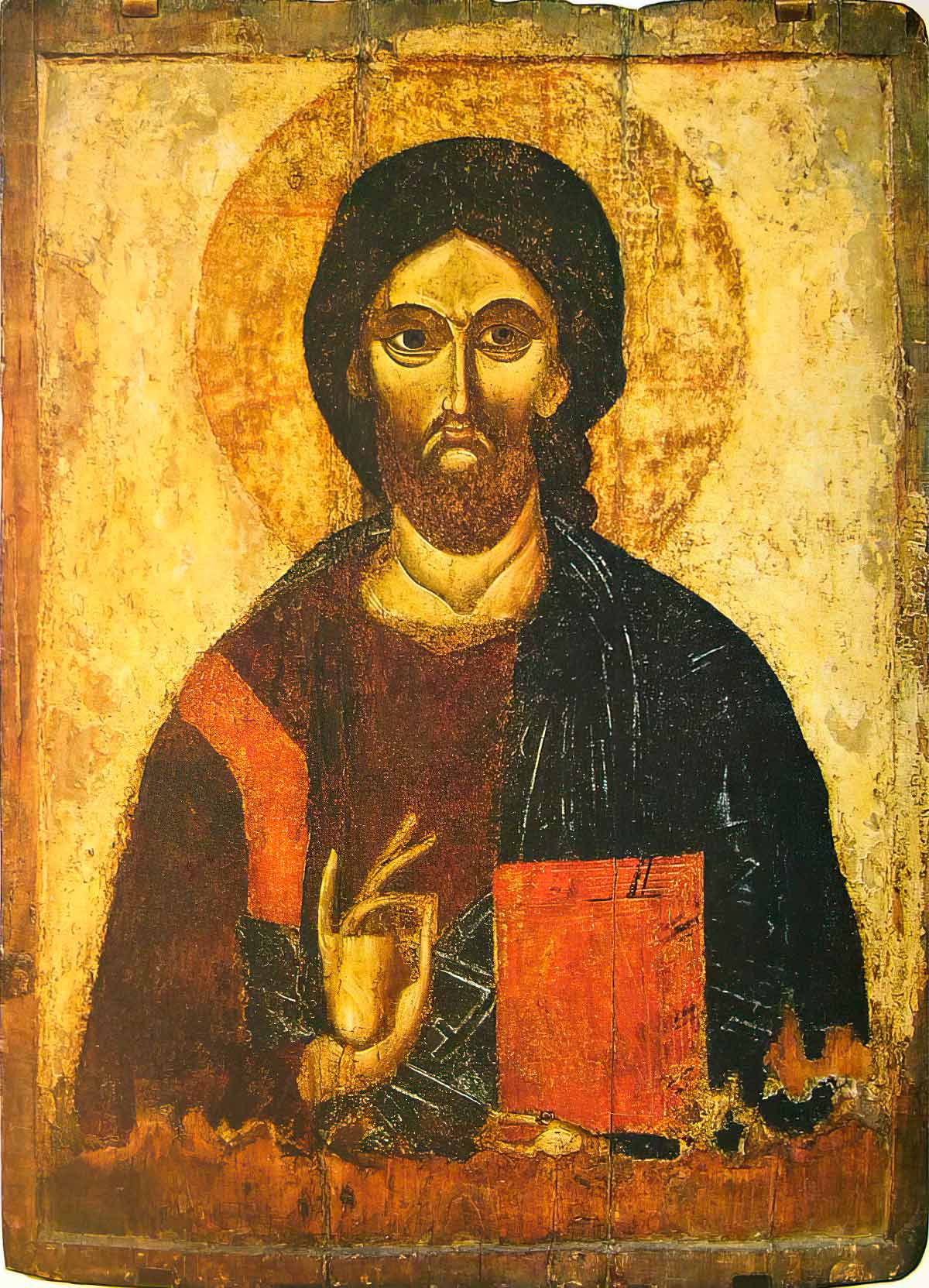 Икона Спас Вседержитель 13 векТверь