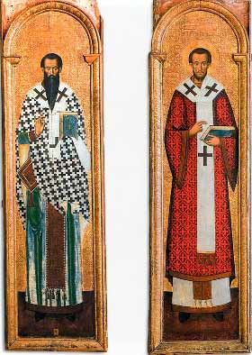 Святители Василий Великий и Иоанн Златоуст