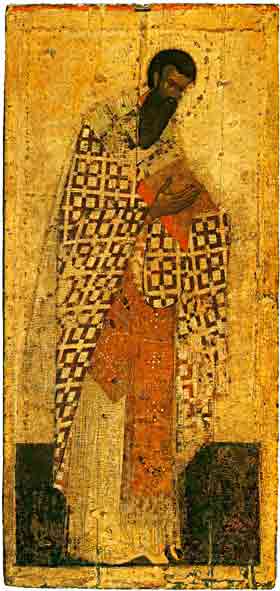 Василий Великий икона 15 века Феофан Грек