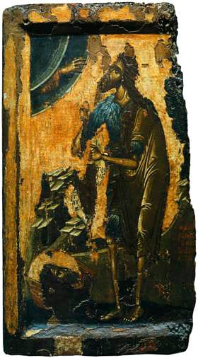 Святой Иоанн Предтеча, Византия 15 век