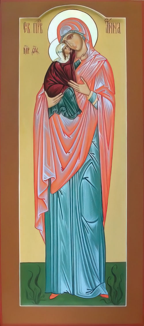 Святая Анна, мать Пресвятой Богородицы