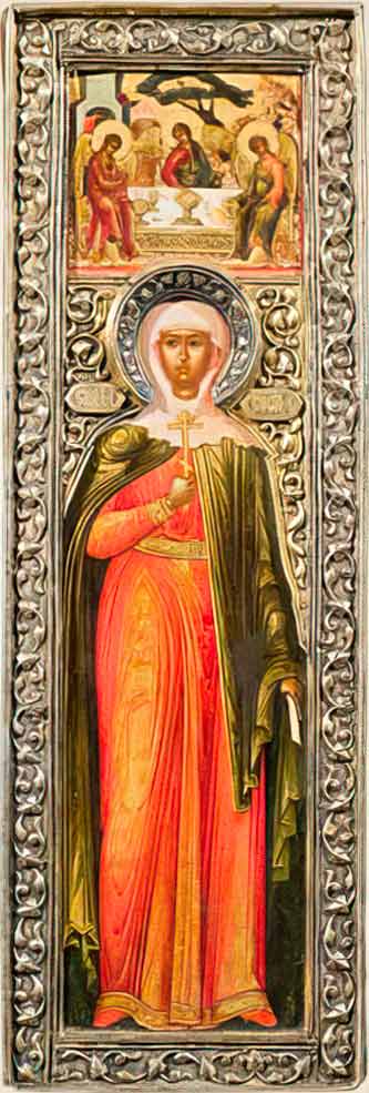 Святая София Мерная икона царевны Софии