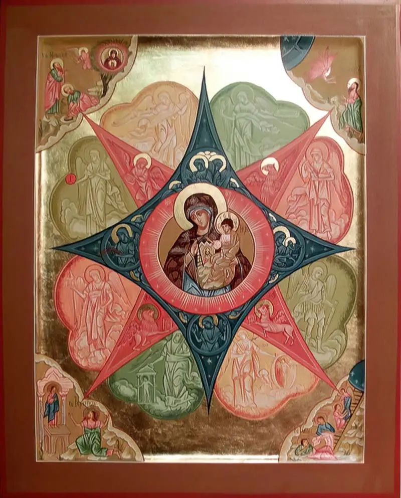 Неопалима Купина ікона Богородиці