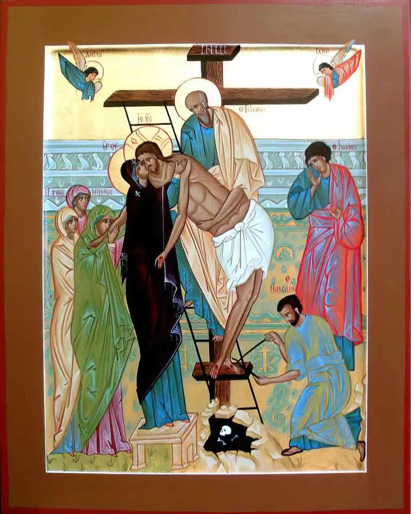 Ікона Зняття з Хреста