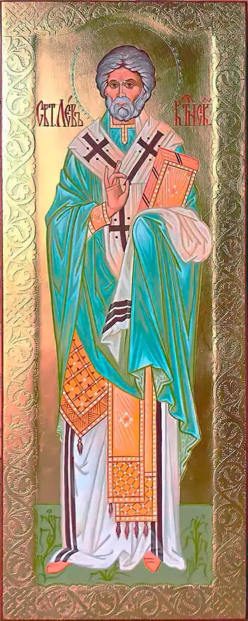 Святитель Лев Катанский икона
