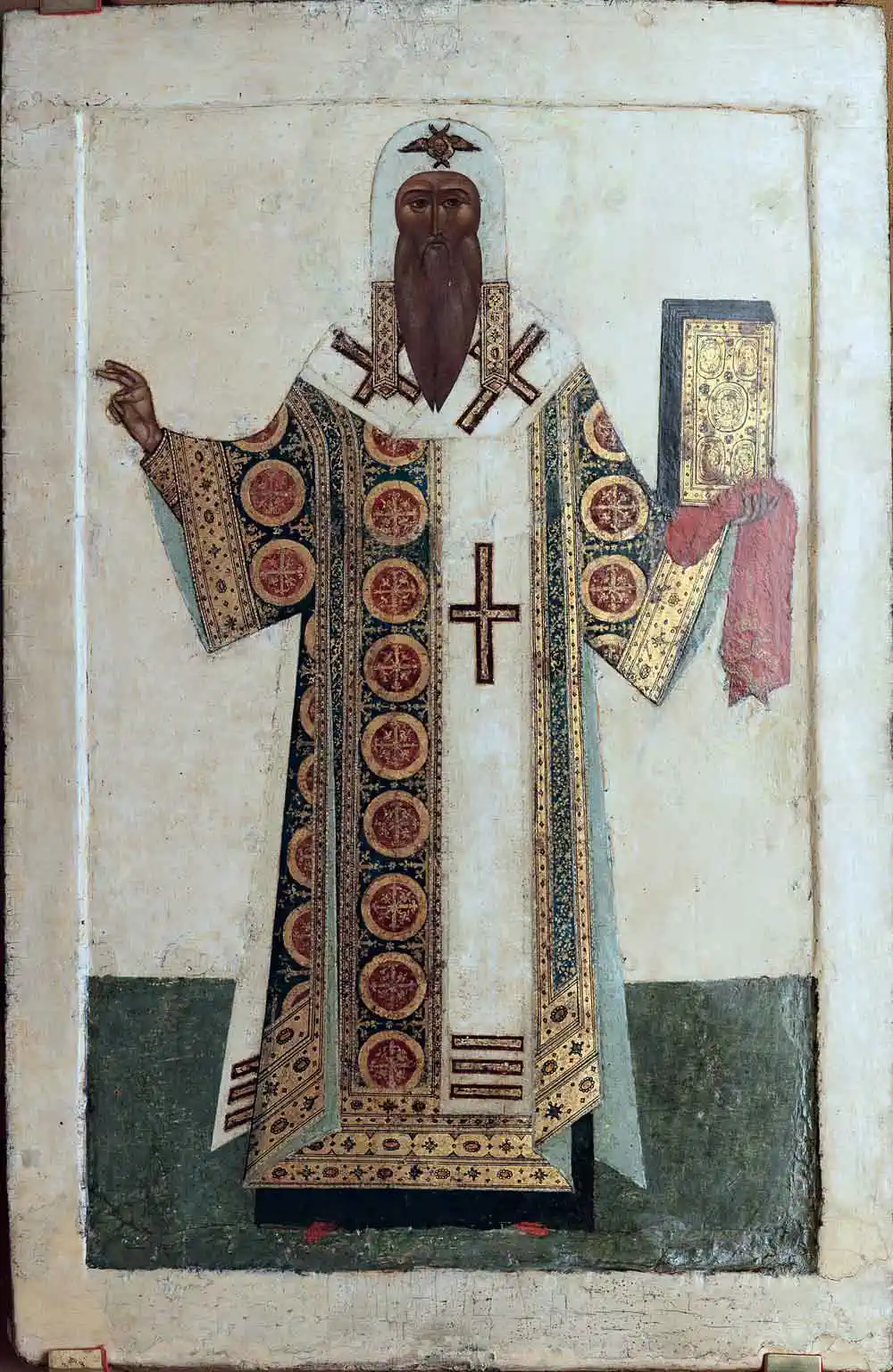икона Святитель Макарий Московский, 17 век, Россия
